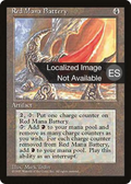 Red Mana Battery (4BB-) - Fourth Edition Foreign Black Border