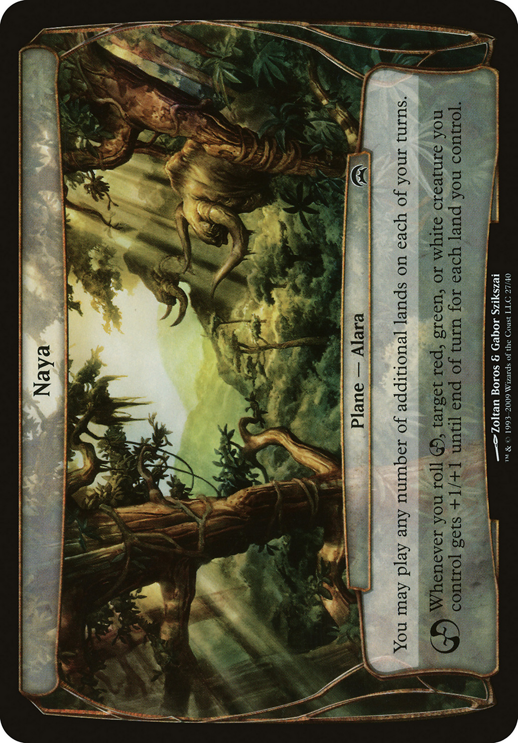 Naya (Planechase) (OVER-) - Planechase Planes