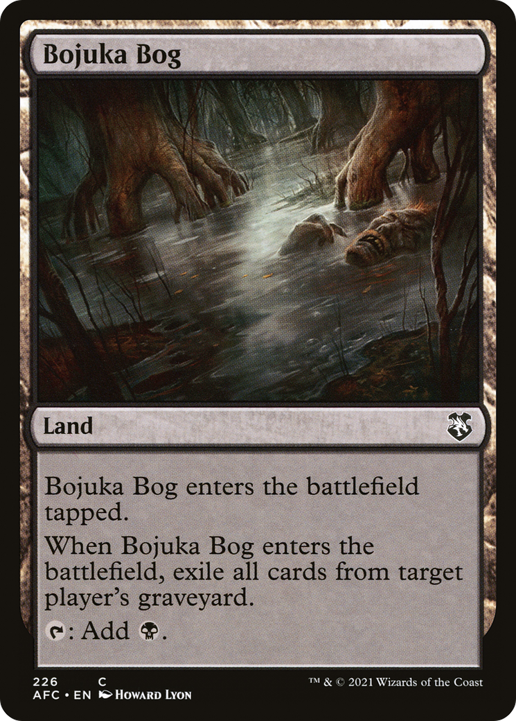 Bojuka Bog (AFC-226) - Forgotten Realms Commander