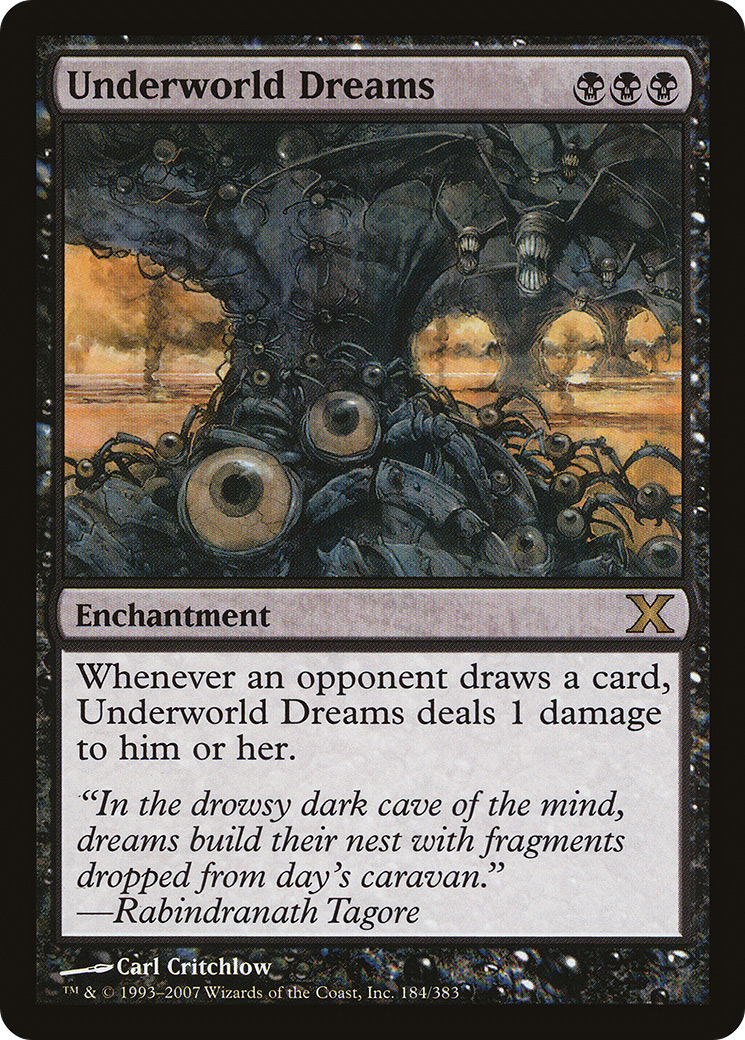 Underworld Dreams (10E-184) - Tenth Edition Foil
