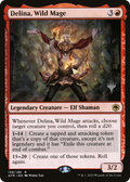 Delina, Wild Mage (PPAFR-138) - Adventures in the Forgotten Realms Promos
