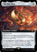 The One Ring (Extended Art) (Surge Foil) (LTR-791) - The Lord of the Rings: Tales of Middle-earth: (Extended Art) Foil