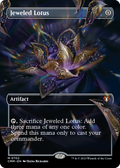 Jeweled Lotus (Borderless) (CMM-702) - Commander Masters Foil
