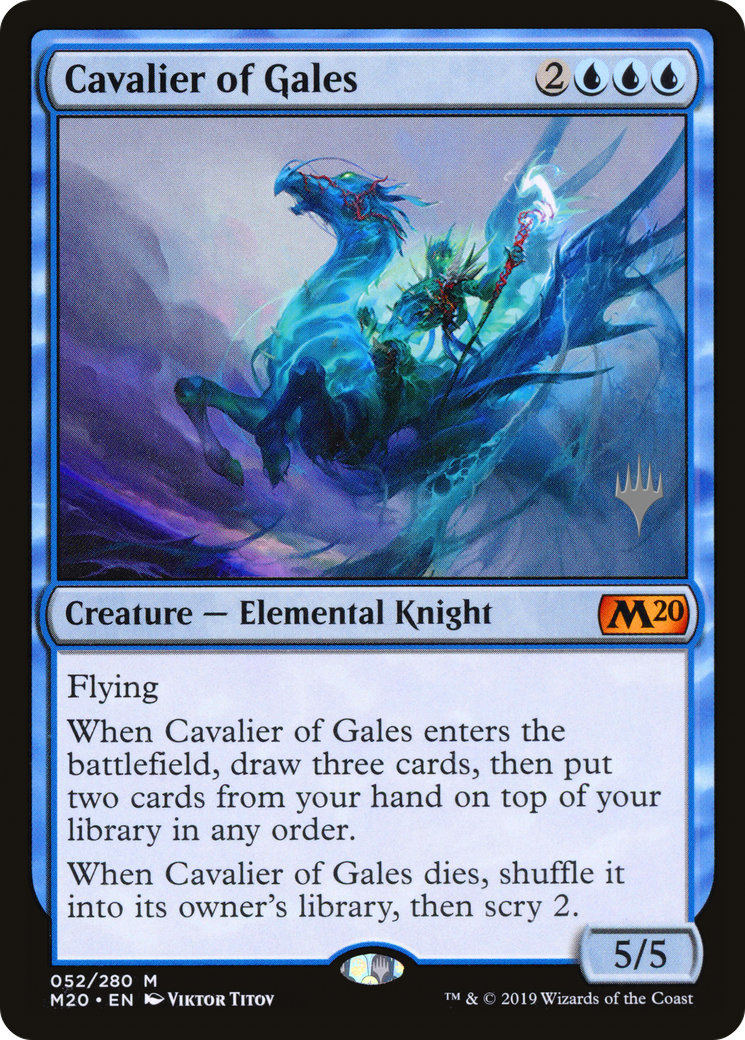 Cavalier of Gales (PPM20-052) - Core Set 2020 Promos