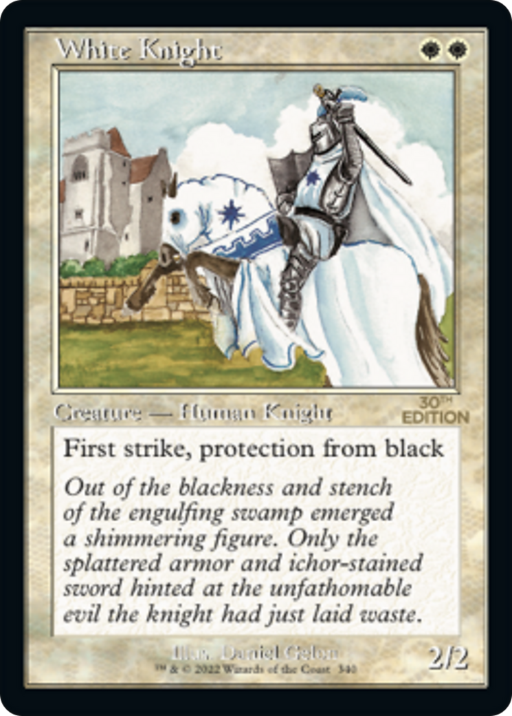 White Knight (Retro Frame) (30A-340) - 30th Anniversary Edition