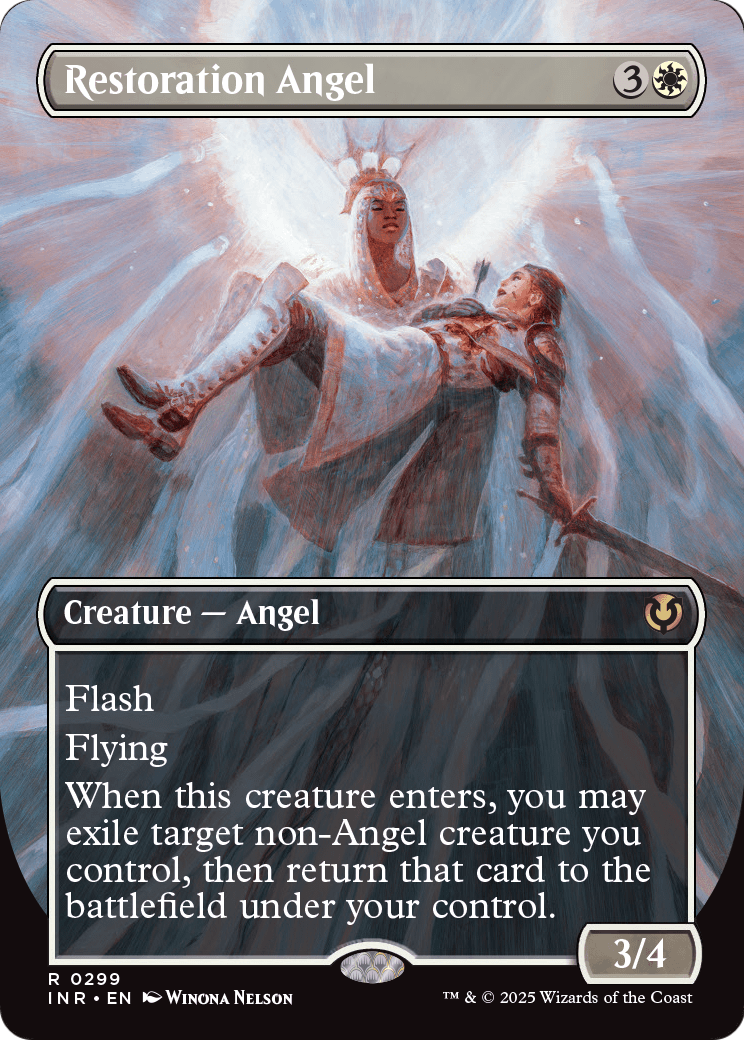 Restoration Angel (Borderless) (INR-299) - Innistrad Remastered