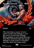 New Way Forward (Borderless) (TDM-367) - Tarkir: Dragonstorm: (Showcase) Foil