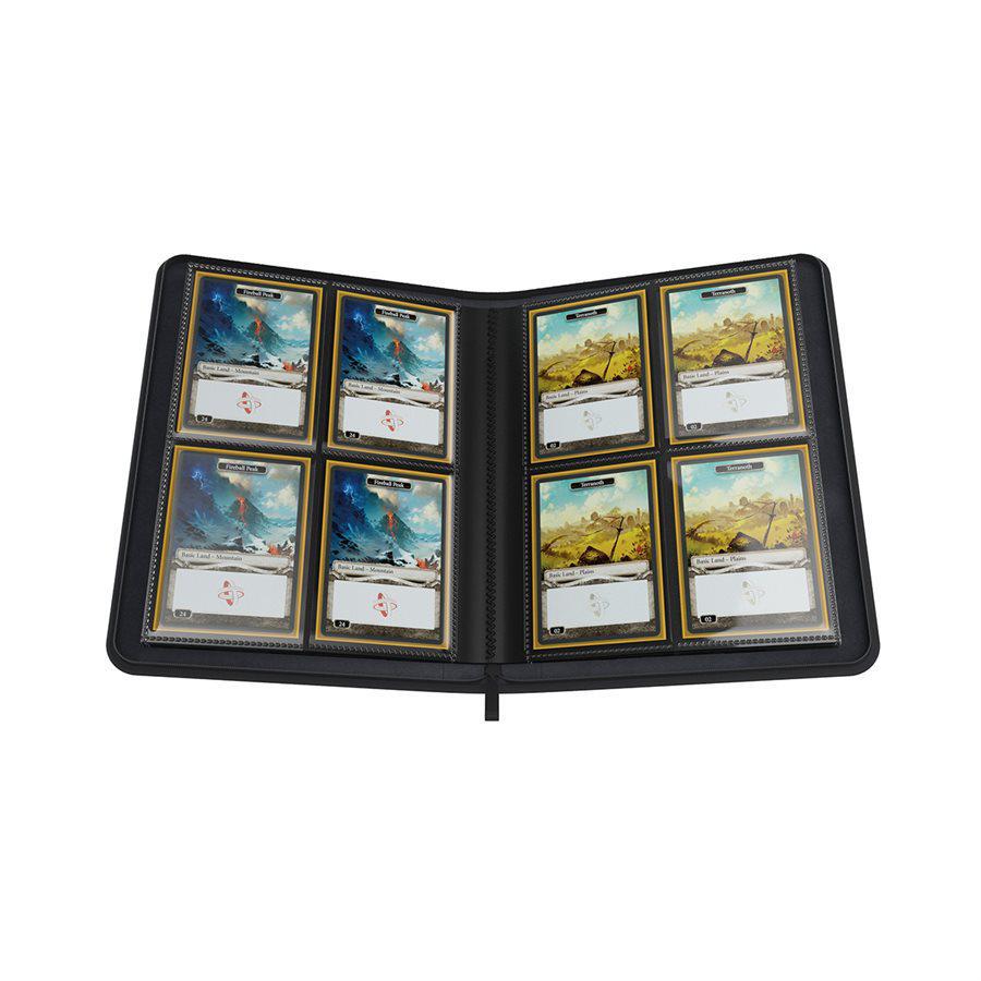 Gamegenic Zip-Up Album 8 Pocket Black