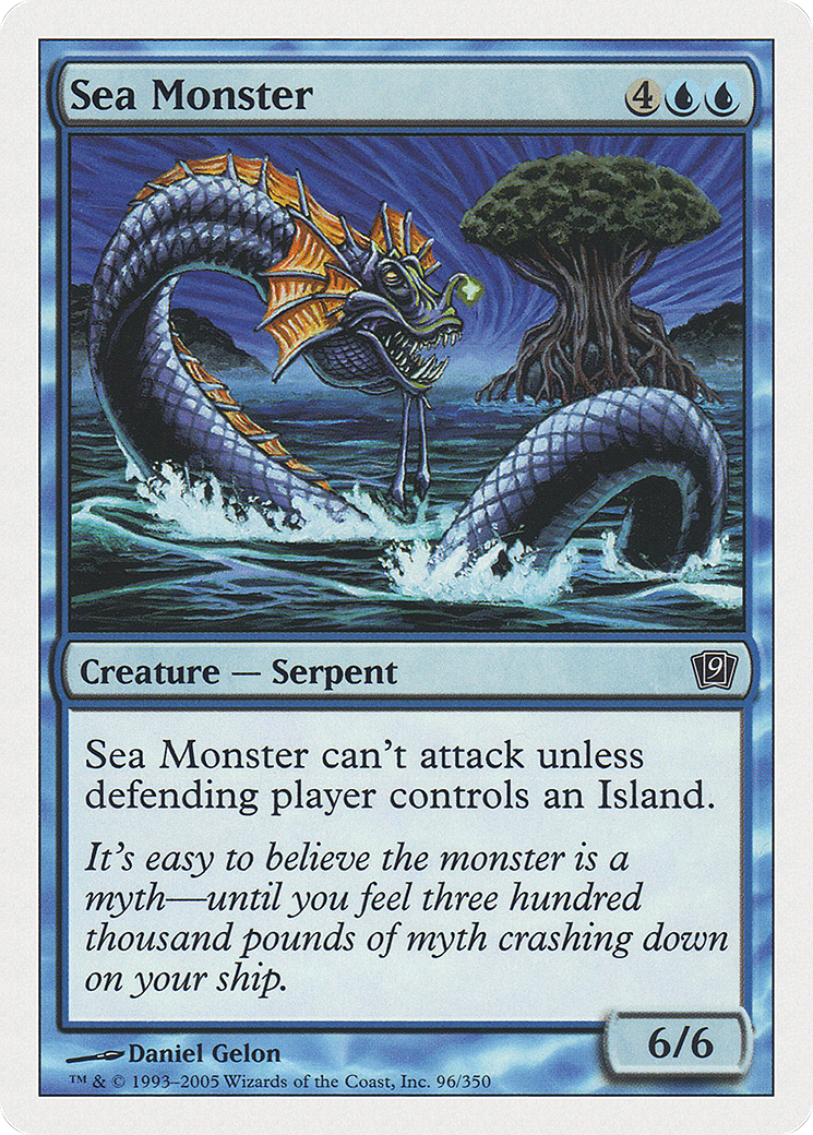 Sea Monster (9ED-) - 9th Edition Foil