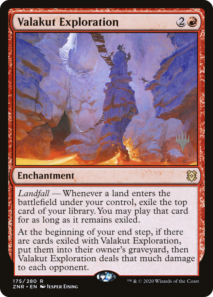 Valakut Exploration (PPZNR-175) - Zendikar Rising Promos