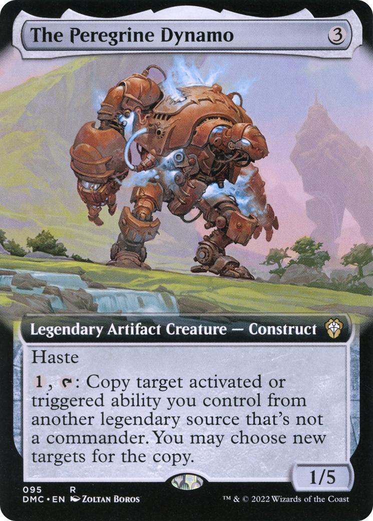 The Peregrine Dynamo (Extended Art) (DMC-095) - Dominaria United Commander: (Extended Art)