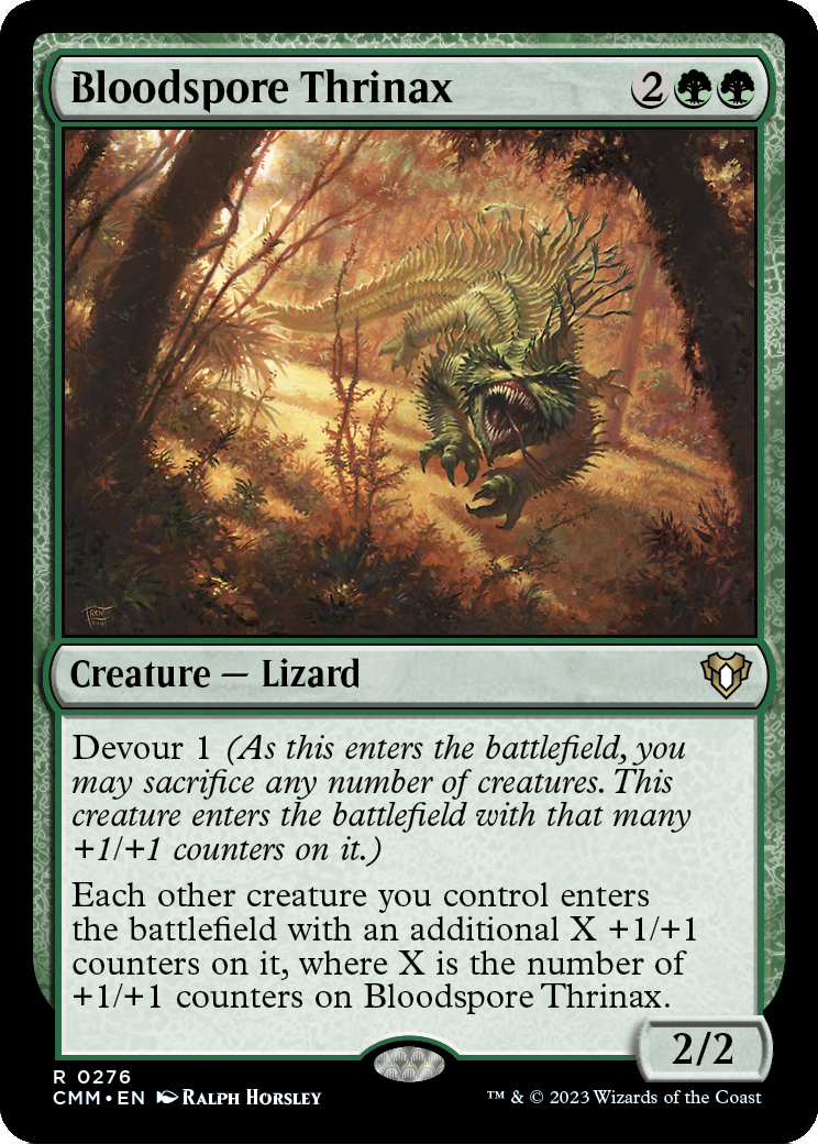Bloodspore Thrinax (CMM-276) - Commander Masters