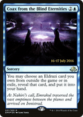 Coax from the Blind Eternities (PRE-51S) - Eldritch Moon Promos Foil