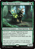 Kona, Rescue Beastie (0187) (DSK-187) - Duskmourn: House of Horror Foil