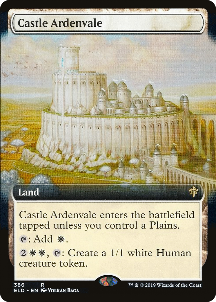 Castle Ardenvale (Extended Art) (ELD-386) - Throne of Eldraine: (Extended Art)