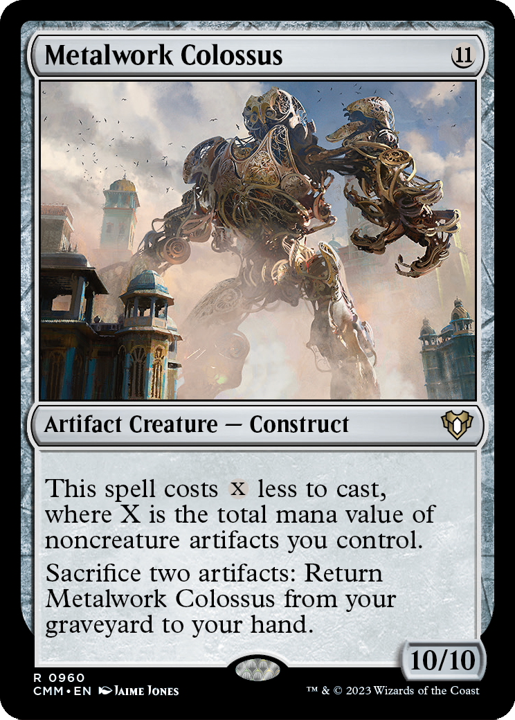Metalwork Colossus (CMM-960) - Commander Masters