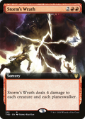 Storm's Wrath (Extended Art) (THB-322) - Theros Beyond Death: (Extended Art)