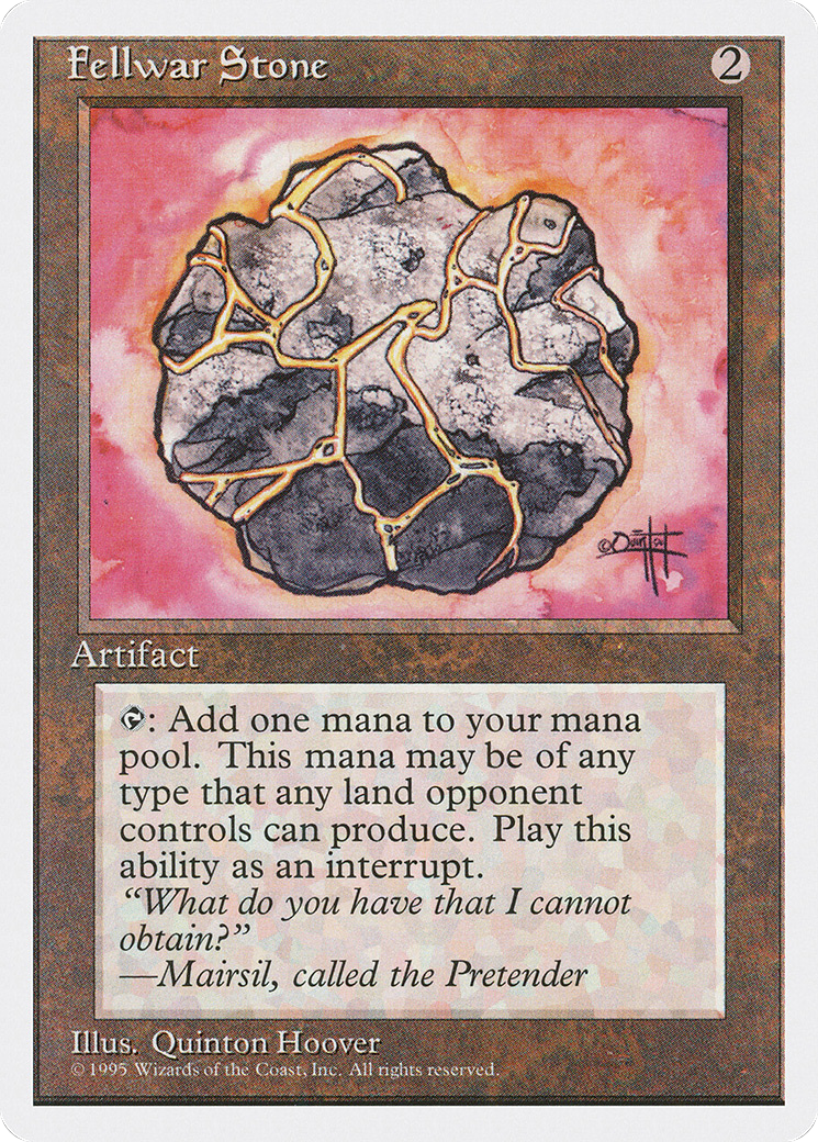 Fellwar Stone (4ED-337) - Fourth Edition