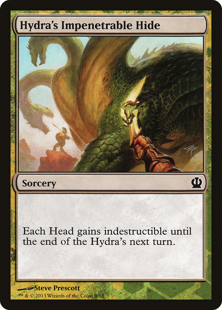 Hydra's Impenetrable Hide (HERO-) - Face the Hydra