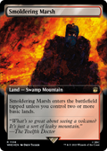 Smoldering Marsh (Extended Art) (Surge Foil) (WHO-1108) - Doctor Who: (Extended Art) Foil