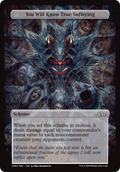 You Will Know True Suffering (Full Art) (A:DSC-363) - Duskmourn: House of Horror Commander