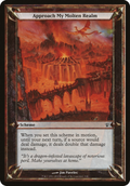 Approach My Molten Realm (Archenemy) (OVER-03★) - Archenemy Schemes