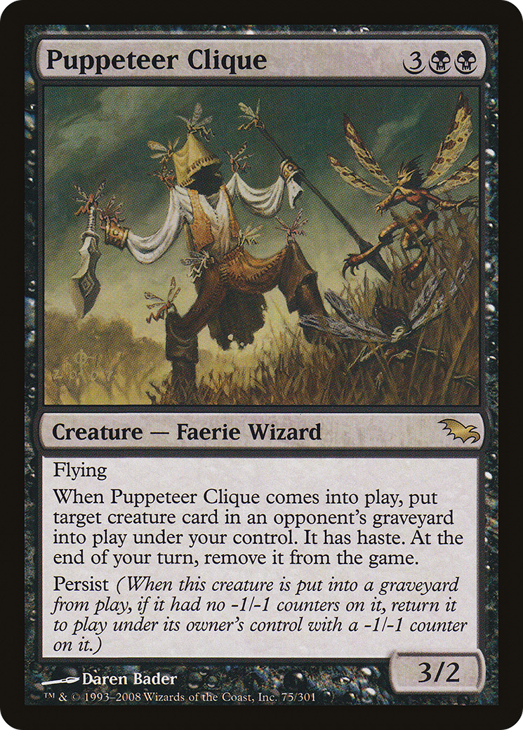 Puppeteer Clique (SHM-075) - Shadowmoor