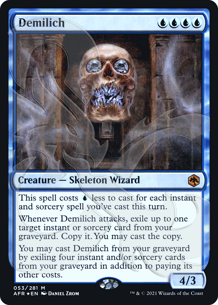 Demilich (AFR&-053) - Adventures in the Forgotten Realms Promos Foil