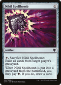 Nihil Spellbomb (C17-218) - Commander 2017
