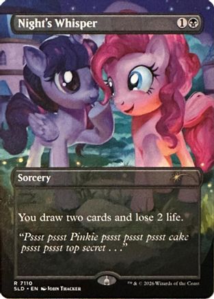 Night's Whisper (7110) (SLD-7110) - Secret Lair Drop Series