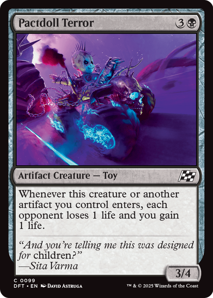 Pactdoll Terror (DFT-099) - Aetherdrift Foil