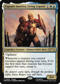 Captain America, Living Legend (MEDIA-003) - Media Promos Foil