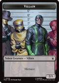 Villain (0009) // Robot Villain (0020) Double-Sided Token (MSH-9 // 20) - Marvel Super Heroes