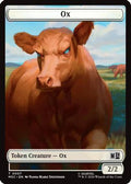 Ox // Vibranium Double-Sided Token (MSC-7 // 15) - Commander: Marvel Super Heroes Foil