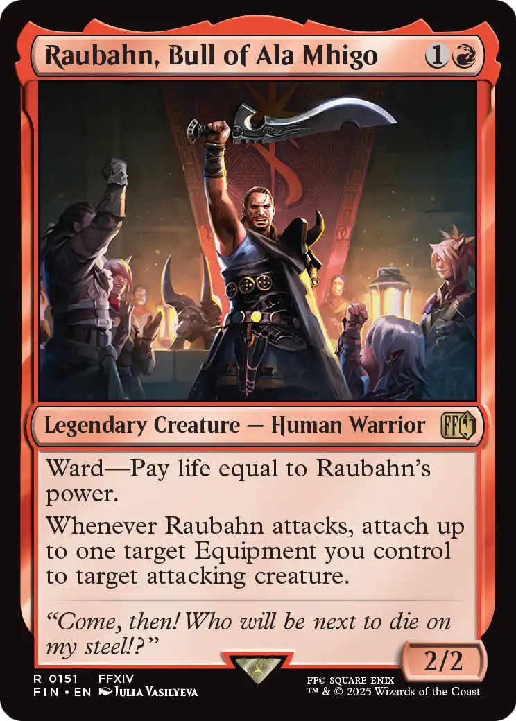 Raubahn, Bull of Ala Mhigo (FIN-151) - FINAL FANTASY