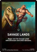 Savage Lands Theme Card (MSC-055) - Commander: Marvel Super Heroes