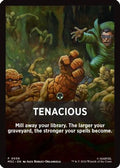 Tenacious Theme Card (MSC-056) - Commander: Marvel Super Heroes