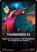 Thunderbolts Theme Card (MSC-039) - Commander: Marvel Super Heroes