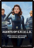 Agents of S.H.I.E.L.D. Theme Card (MSC-011) - Commander: Marvel Super Heroes
