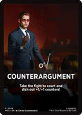 Counterargument Theme Card (MSC-014) - Commander: Marvel Super Heroes