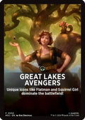Great Lakes Avengers Theme Card (MSC-052) - Commander: Marvel Super Heroes