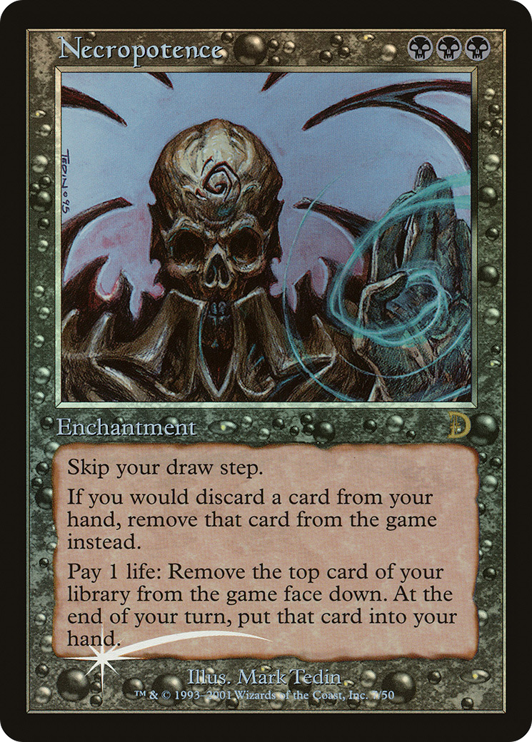 Necropotence (DKM-007) - Deckmasters Foil