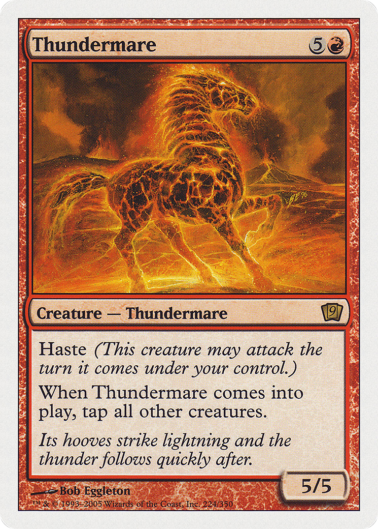 Thundermare (9ED-224) - 9th Edition Foil