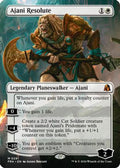 Ajani Resolute (Borderless) (FRA-291) - Reality Fracture Foil