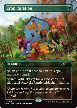 Crop Rotation (SLD-2809) - Secret Lair Drop Series Foil
