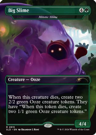 Big Slime - Mitotic Slime (SLD-2815) - Secret Lair Drop Series Foil