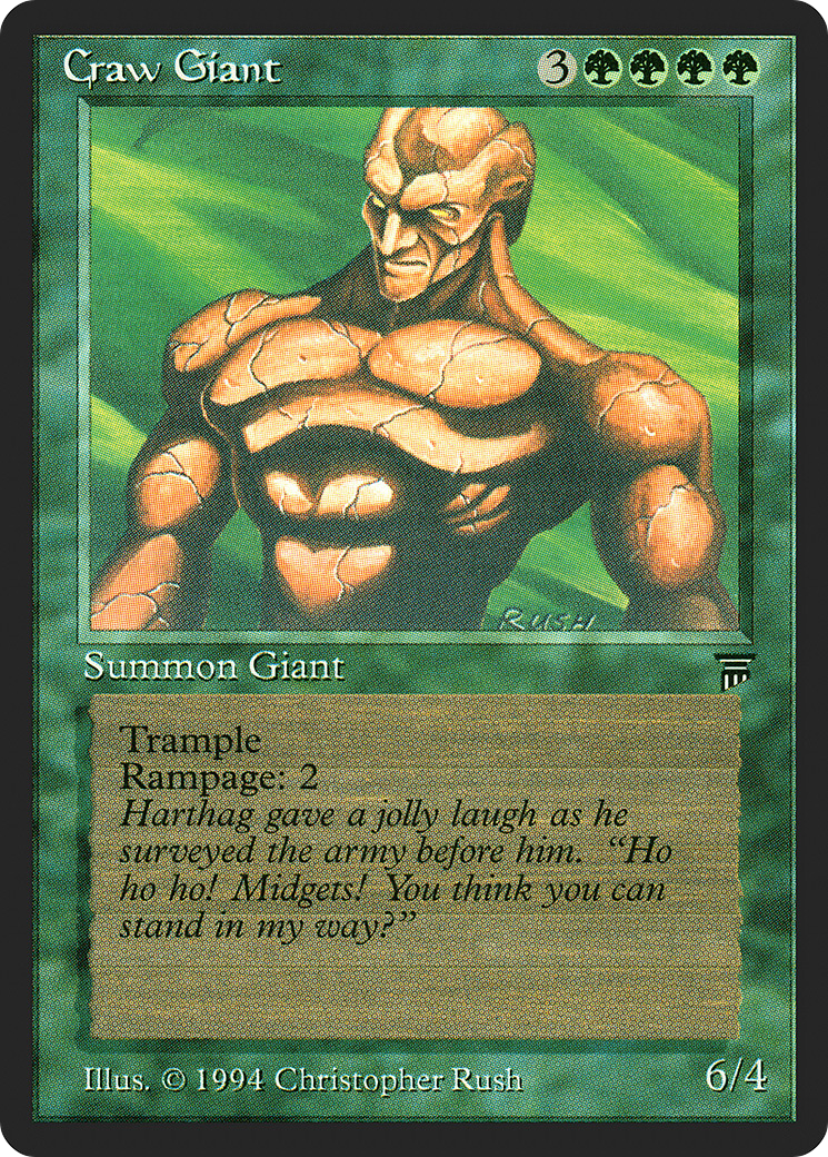 Craw Giant (LEG-) - Legends