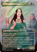 Arwen, Mortal Queen (Borderless) (Surge Foil) (HOC-070) - The Hobbit: Eternal-Legal Foil