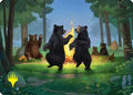 Dancing from Dark to Dawn Art Card (Gold-Stamped) (ASHOB-021) - Art Series: The Hobbit