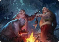 Tom, Bert, and William Art Card (ASHOB-025) - Art Series: The Hobbit